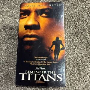 Remember the Titans VHS Tape new sealed with watermark
